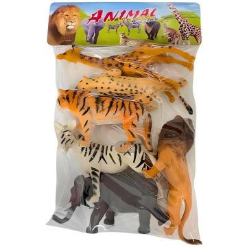 Детский игровой набор «Дикие животные» 5в1 фигурки