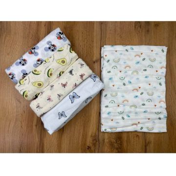 Пеленка микс муслин