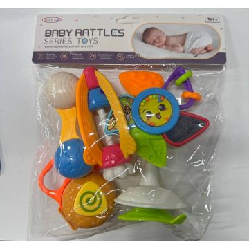 Погремушка-прорезыватель BABY RATTLES 4в1 8409-11