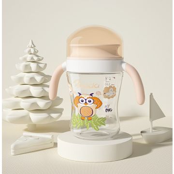 Поильник детский 360° непроливайка, с ручками    Бусинка   BB180