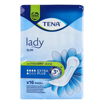 Прокладки Tena Extra Plus урологические 16шт