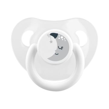 Пустышка Lubby cиликон скошенный 6+