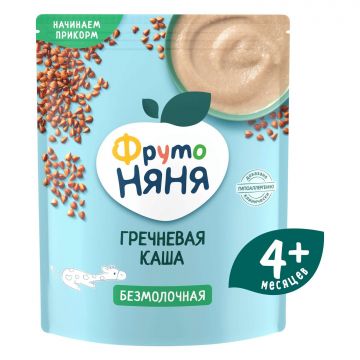 Безмолочная каша Фруто няня гречневая 200г с 4 месяцев
