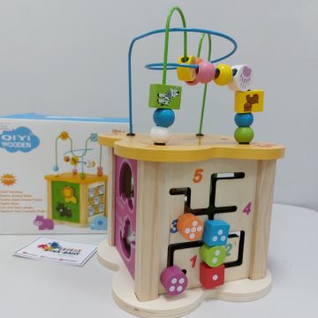 Игрушка куб лабиринт 6в1 QiYi Wooden