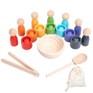 Игрушка классификатор 7в1 мячики и кружки