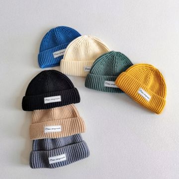 Шапка детская  Вязаный трикотаж   Уни, Демисезон   DR825