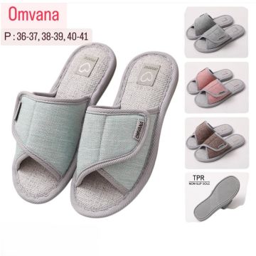 Домашние тапочки  Omvana  на липучках К9349