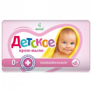 Мыло Весна Детское питательное 90г