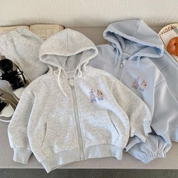 Детская спортивная двойка толстовка и брюки   Трикотаж     A25010