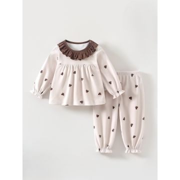 Детский комплект 2в1 кофта штаны   Интерлок     ME3T8011