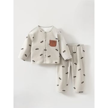 Детский комплект 2в1 кофта штаны   Трикотаж     ME3T8015