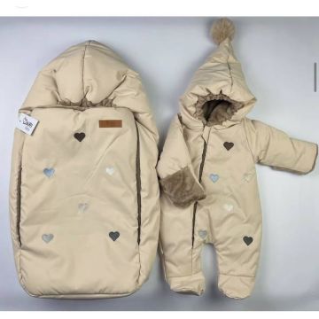 Комплект конверт кокон с комбинезон