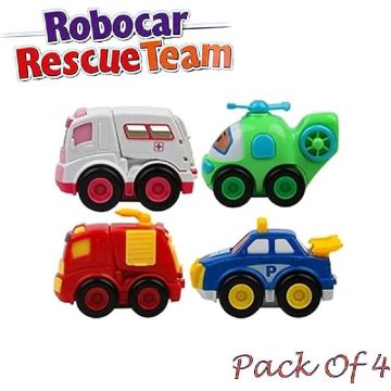 Игрушка набор машинки 4в1 8335