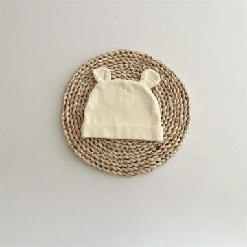 Шапка MMY Трикотаж Лимонный  Уни, Постоянный Ушки ACH01