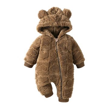 Ромпер  Сердечки Kids Tales Пенка Коричневый Уни Замок HY20146