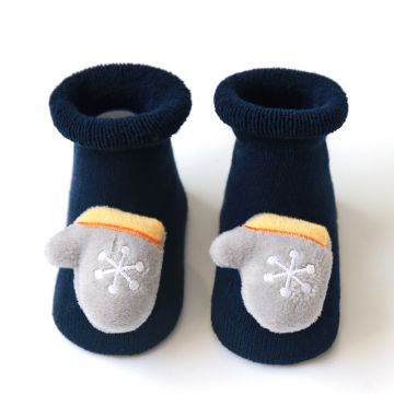 Носки Daisy Kids Синий Варежки Уни Махра NOS605
