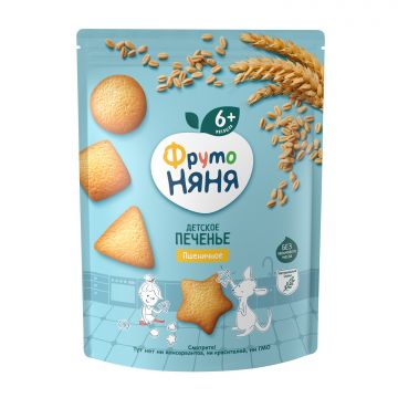 Печенье Фруто няня пшеничное 120г с 6 месяцев