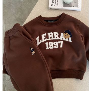 Спортивная двойка  Le Rear 1997 KLTWBaby Трикотаж/флис Коричневый Мал  66810