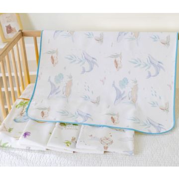 Непромокаемая пеленка     Трикотаж/махра  5013-5024F