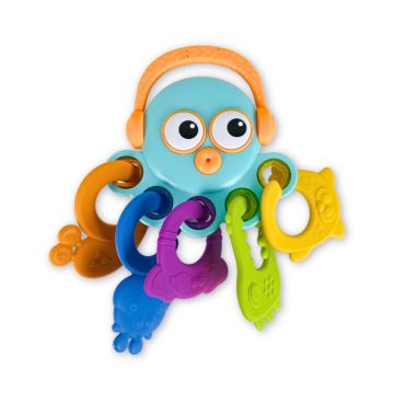 Погремушка прорезыватель Octopus