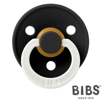 Пустышка BIBS Colour 6+ Круглый (ночная)       2002