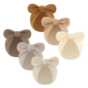 Тюрбан для девочки  Трикотаж   ,  3шт 42-46см (3-12мес) E-48T