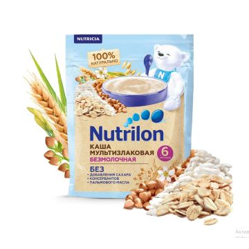 Каша Nutrilon безмолочная мультизлаковая 180 гр