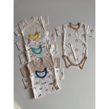 Боди короткий рукав   Rakhim baby Трикотаж     89680