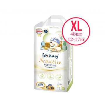 Трусики BB Kitty Sensitiv 5-XL 12-17кг (48шт)