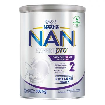 Молочная смесь NAN Expertpro Гипоаллергенный 2 800г с 6 месяцев