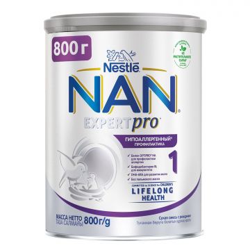Молочная смесь NAN Expertpro Гипоаллергенный 1 800г с 0 месяцев