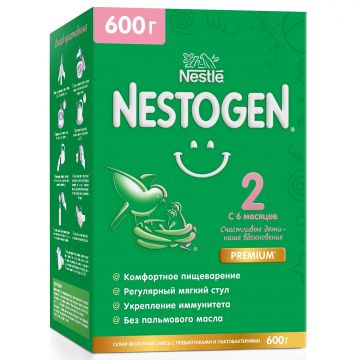Молочная смесь Nestogen 2 600г с 6 месяцев