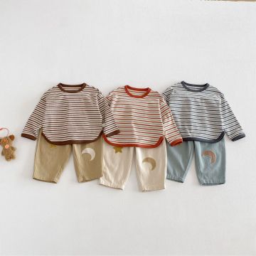 Лонгслив и штаны для детей   Трикотаж     ZCK6139