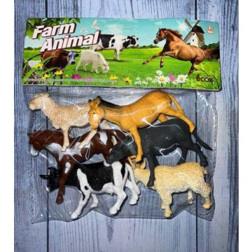 Набор фигурок Домашние животные 6в1 Farm Animal