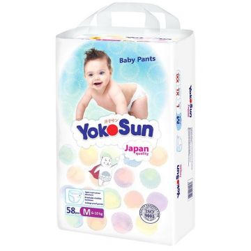 Трусики Yokosun Comfort 3-М 6-10кг (58шт)