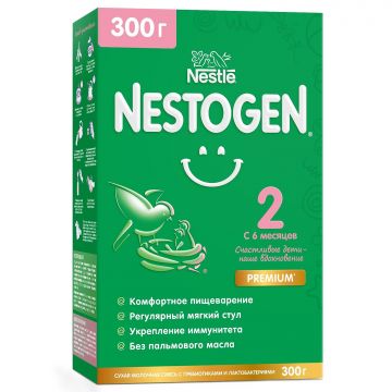 Молочная смесь Nestogen 2 300г с 6 месяцев