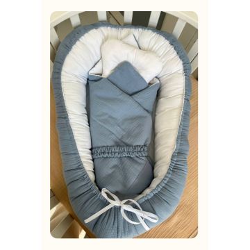 Кокон-гнездо 3в1    Bike Textile Муслин  KOK0983
