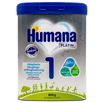 Молочная смесь Humana Platin 1 800 г с 0 месяцев