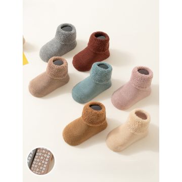 Детские носки с тормозами  Махра N55-2