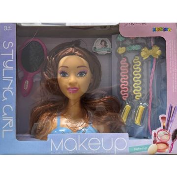 Голова куклы для причесок и макияжа       1395/1391