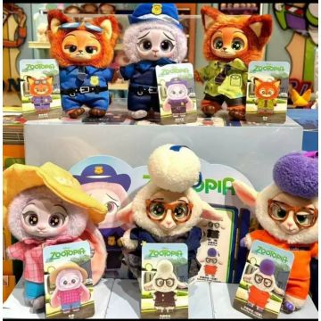 Игрушка-подвеска Secret-box Zootopia Сверополис 15 см