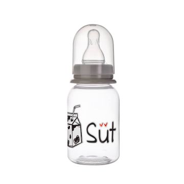 Бутылочка «Sut» без ручки 125 мл 3+ Baby Planet