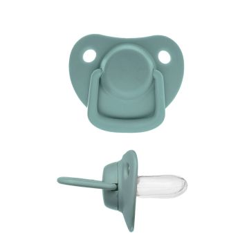 Пустышка «Mono Classic» силиконовая ортодонтическая (зеленый) 6+ Baby Planet