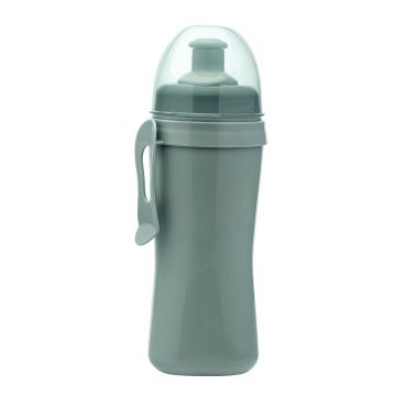 Поильник с выдвежным носиком «Mono»  (зеленый) 360 мл 6+ Baby Planet
