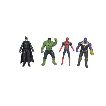 Игрушка супергерои Avengers 4в1 Халк Паук Ангард Бэтман