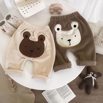 Штаны для детей Медвежонок  Флис   Уни  GB31701