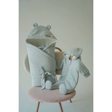 Комплект конверт комбинезон «Канада с ушками» Dana Dana Трикотаж