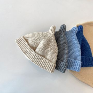 Шапка детская  Вязаный трикотаж   , Демисезон   MX-016