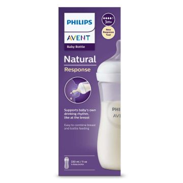 Бутылка для кормления Philips AVENT Natural Response 330мл с 3 месяцев